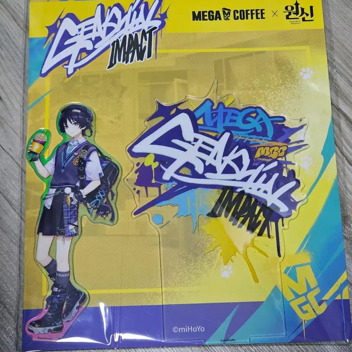 [BUNJANG] Genshin Impact Wanderer Hoyo Fair / Mega Coffee Acrylic Stand Bundle Set / 원신 방랑자 호요페어/메가커피 아크릴 일괄