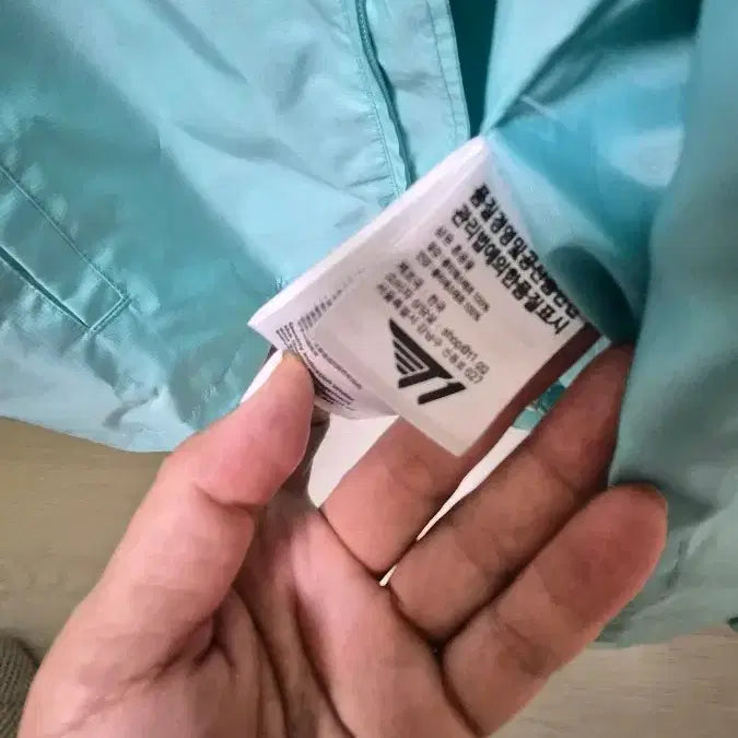 [BUNJANG] T1 Anorak Windbreaker Jacket Mint Size 1 / 24 T1 티원 아노락 Windbreakt 자켓 민트 사이즈 1 M