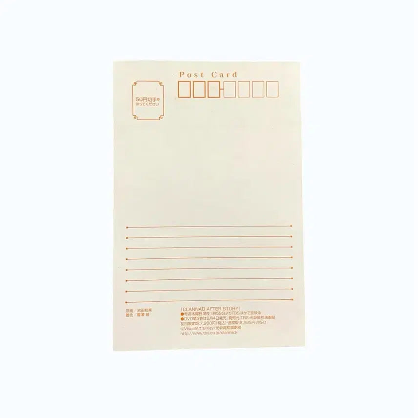 [BUNJANG] Clannad After Story Furukawa Nagisa Postcard / 클라나드 애프터 스토리 후루카와 나기사 엽서