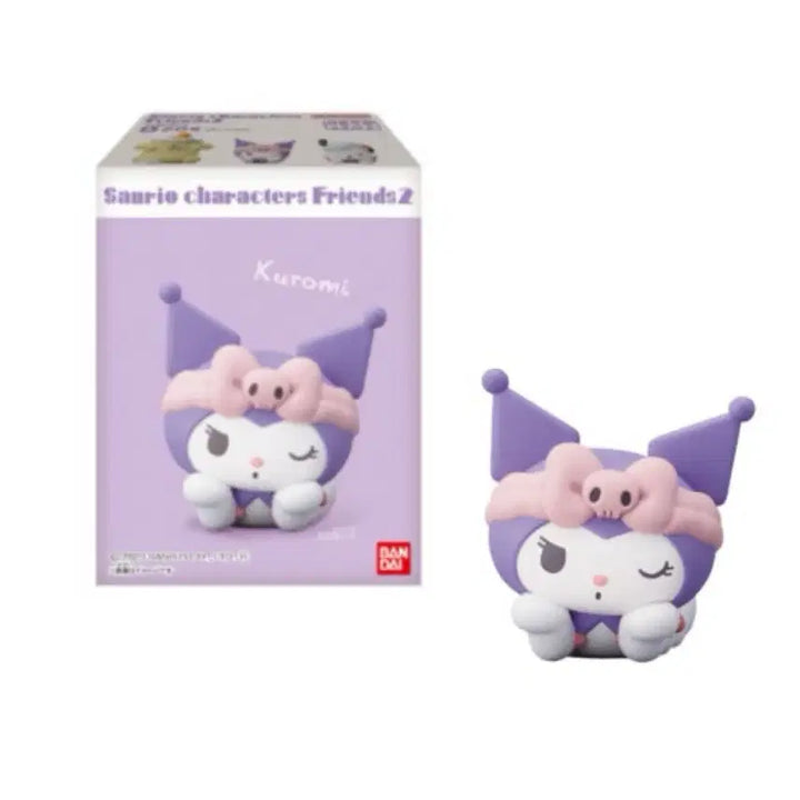 [BUNJANG] Kuromi Sofubi Figure / 쿠로미 소프비 피규어 산리오