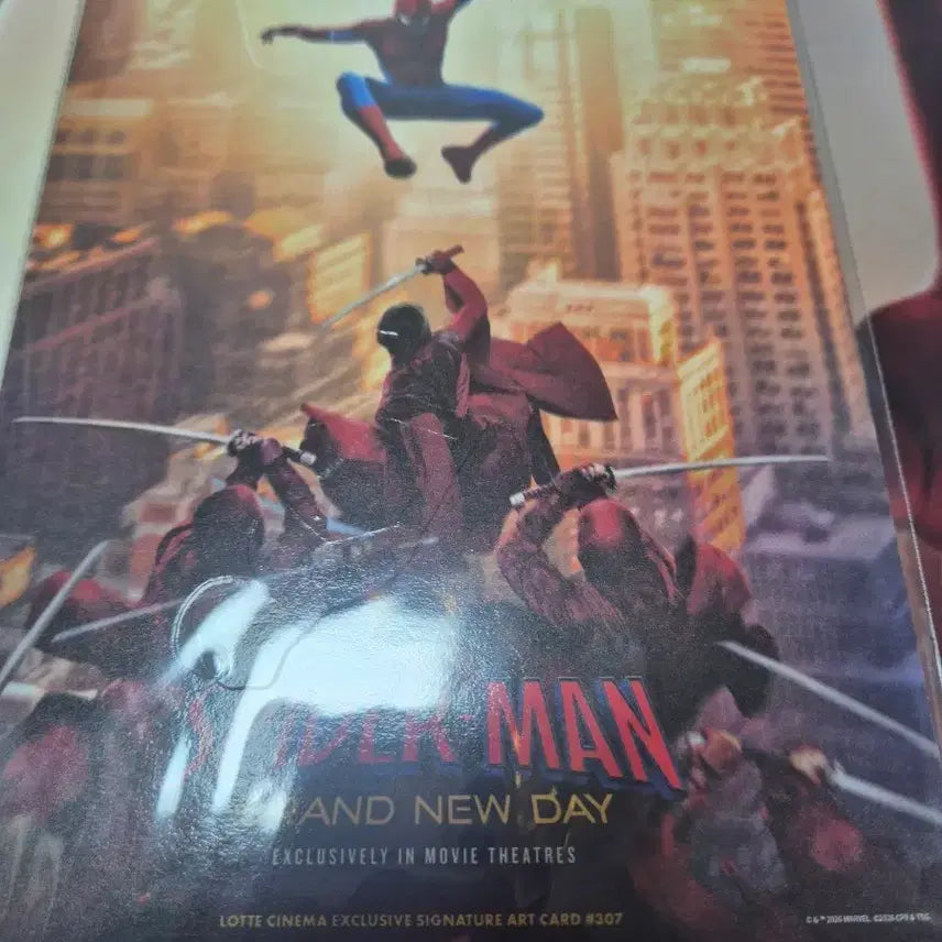 [BUNJANG] Spider-Man Brand New Day Art Card 