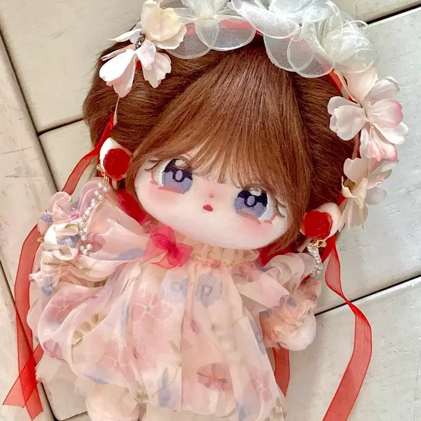 [BUNJANG] 20cm Mohair Stuffed Doll (No Character Affiliation) / 무속성 솜인형 20cm 모헤어
