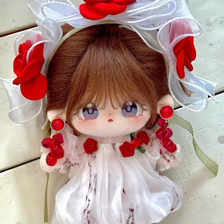 [BUNJANG] 20cm Mohair Stuffed Doll (No Character Affiliation) / 무속성 솜인형 20cm 모헤어