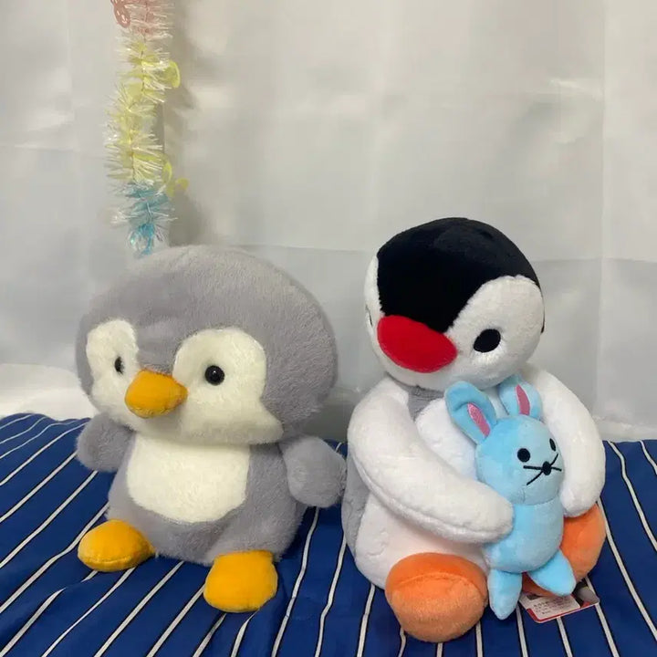 [BUNJANG] Pingu &amp; Pinga Penguin Plush Set / 펭귄 인형 세트 핑구 핑가