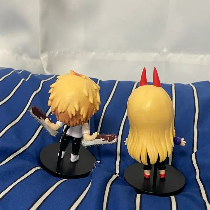 [BUNJANG] Chainsaw Man Denji &amp; Power Figure Set / 체인소맨 피규어 2개 세트 덴지 파워