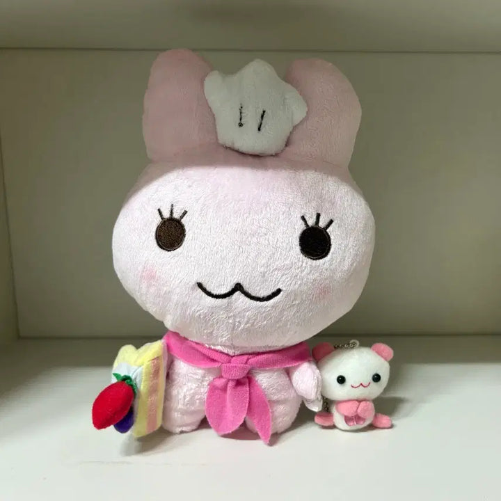 [BUNJANG] San-X Usaru-san Pastry Chef / Momo Panda Charm Keychain Set / 주말할인/세트) 고전 산엑스 우사루상 여자친구 파티쉐 / 모모판다 키링 인형
