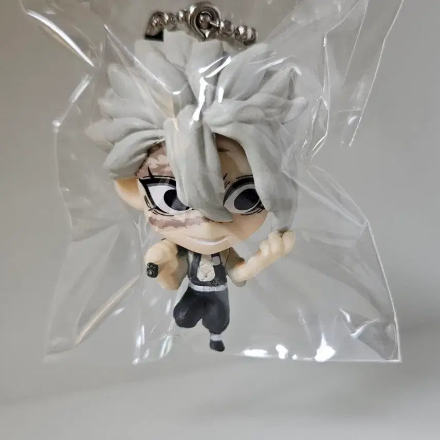 [BUNJANG] Demon Slayer Deformed Mascot Keyring Sanemi Figure / 귀멸의 칼날 데포르메 마스코트 키링/ 사네미 피규어
