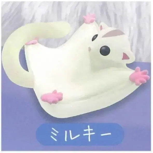 [BUNJANG] Momonga Flying Squirrel My Treasure Tray Gacha - Milky / 모몽가 날다람쥐 플레이트 나의 보물 트레이 가챠- 밀키