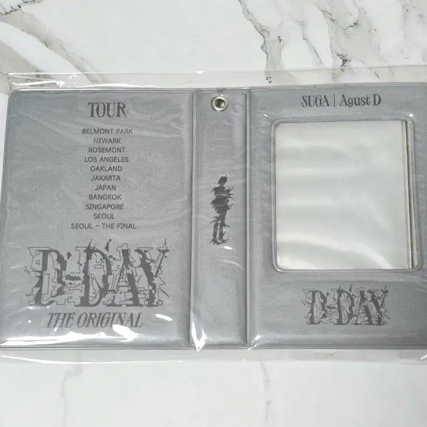 [BUNJANG] Suga D-Day Photobook Card Binder / 슈가 디데이 콜북 포카바인더 미개봉 원가이하 판매