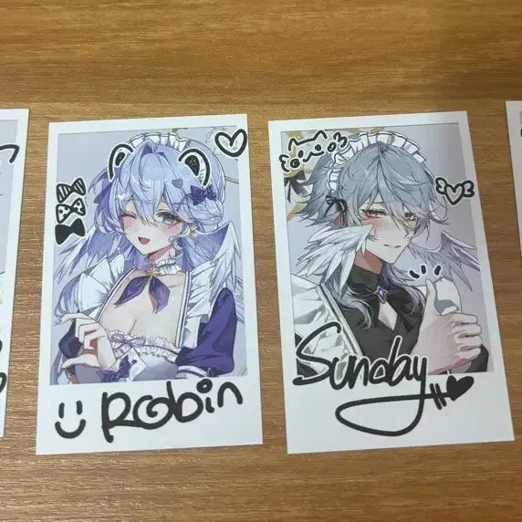 [BUNJANG] Kamisato Ayato Ayaka Robin Sunday Illustration Photocard Bundle Set / 카미사토 아야토 로빈 선데이 아야카 일러스트 포토카드