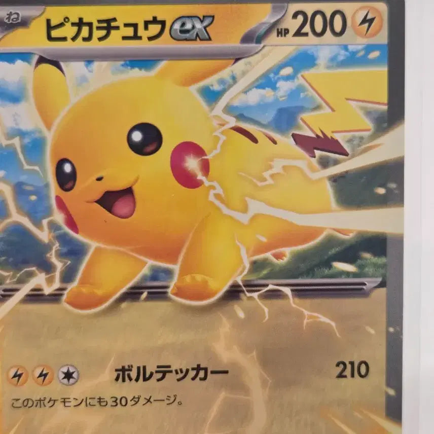 [BUNJANG] Pokemon Card Pikachu ex MP1 006/023 My First Dump Set (Japanese Edition) / "포켓통통"[일판/일본판] 포켓몬 카드 피카츄 ex / 마이퍼스트 덤프 세트 MP1 006/023
