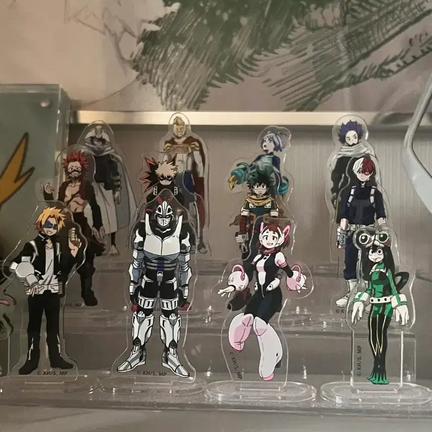 [BUNJANG] My Hero Academia Acrylic Stand Complete Set / 나히아 아크릴스탠드 전종 판매