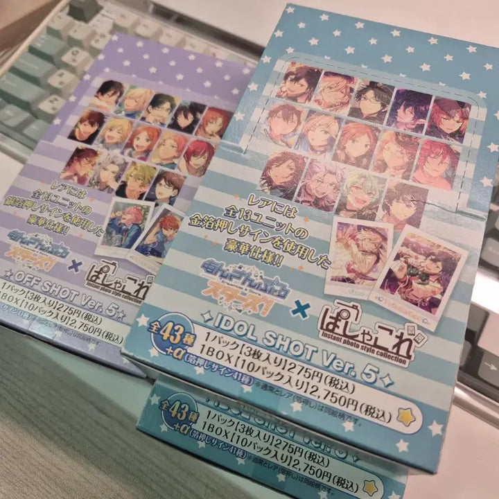 [BUNJANG] Ensemble Stars! Ensemble Stars! Idol Shot Passcard Collection Vol. 5 Sealed Full Box / 앙스타 앙상블스타즈 파샤코레 아이돌샷 5탄 미개봉 풀박스