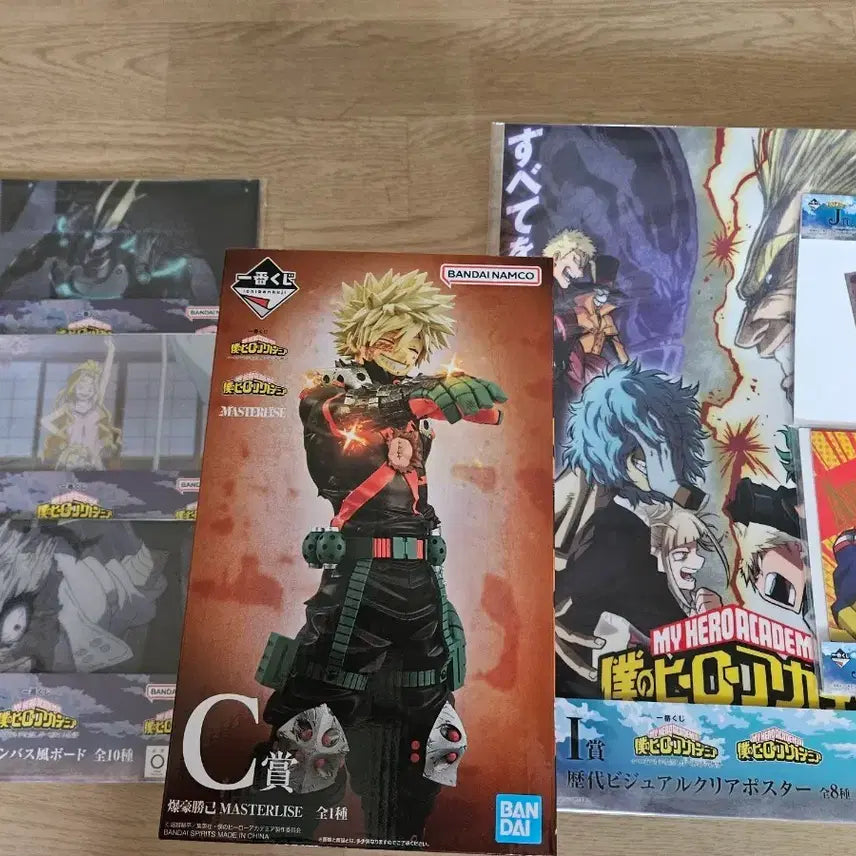 [BUNJANG] My Hero Academia Ichiban Kuji Katsuki Bakugo C Prize + Lower Prize / 택포11.5)나히아 제일복권 바쿠고 c상+하위상 팝니다