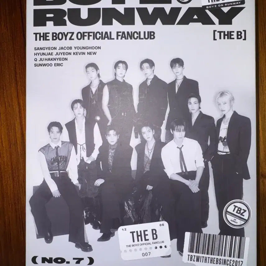 [BUNJANG] THE BOYZ THE B 7th Generation Kit / 더보이즈 더비 7기 키트
