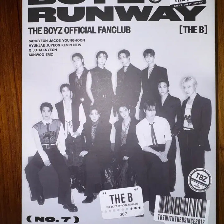 [BUNJANG] THE BOYZ THE B 7th Generation Kit / 더보이즈 더비 7기 키트