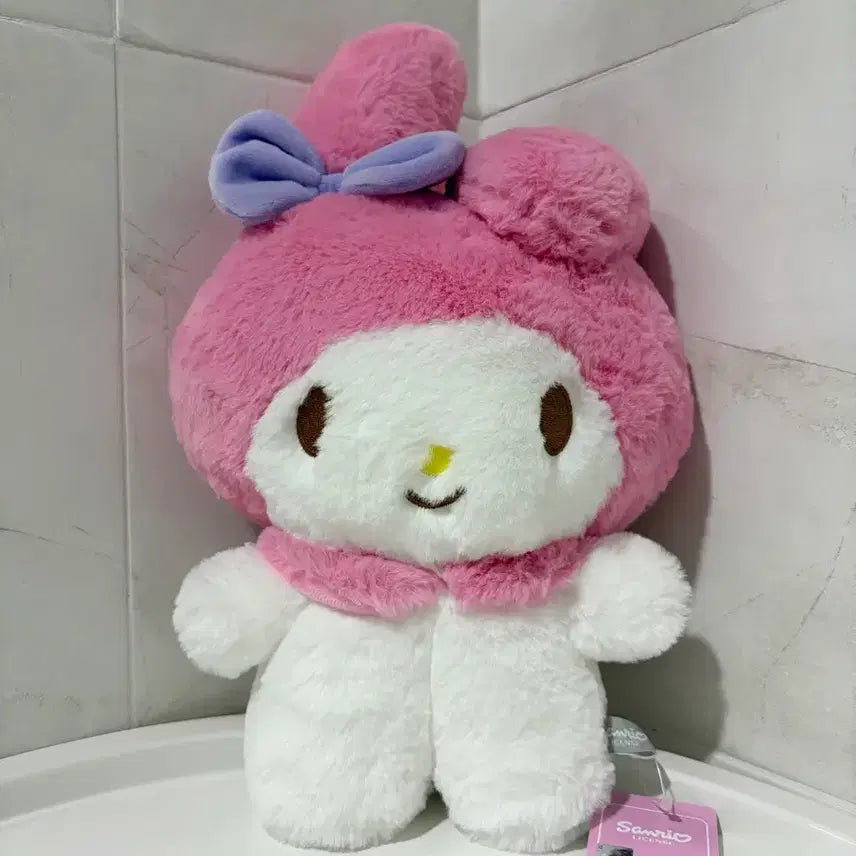 [BUNJANG] Sanrio My Melody Standing Plush Doll Medium 33cm / 산리오 마이멜로디 봉제인형 스탠딩 중형33cm