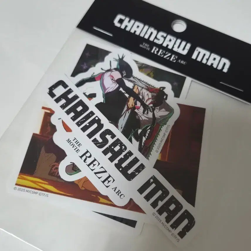 [BUNJANG] Chainsaw Man Movie Reze Sticker / 체인소맨 극장판 레제 스티커 양도
