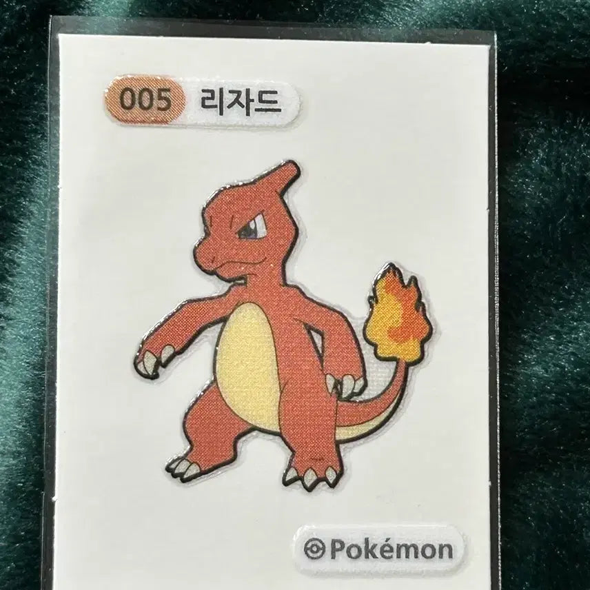 [BUNJANG] Pokemon Sticker 005 Charizard / 포켓몬 띠부씰 005 리자드
