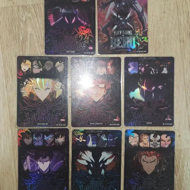[BUNJANG] Solo Leveling Collectible Cards Season 3 Bundle Set / 나혼자만레벨업 콜렉트 카드 3탄 일괄