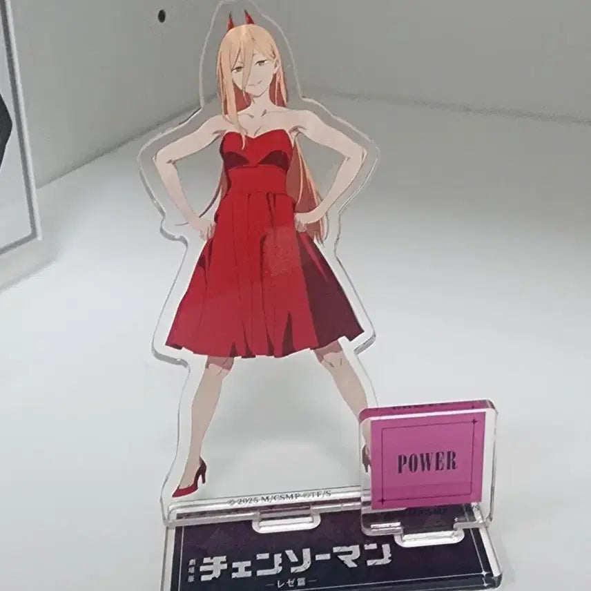 [BUNJANG] Chainsaw Man Tsutaya POP UP Store Power Acrylic Stand / 체인소맨 츠타야 팝업 스토어 파워 아크릴 스탠드