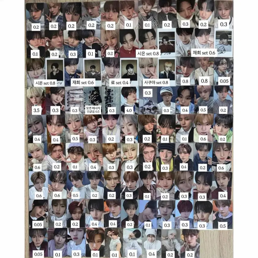 [BUNJANG] NCT WISH Pop-up Store POB Photocard (Sion, Riku, Yushi, Jaehee, Ryo, Sakuya) / 엔시티 위시 팝팝 컬러 오드투러브 케타포 뮤직아트 위드뮤 애플뮤직 점프업 에버라인 큐큐 팝머치 팝업 특전 시온 리쿠 유우시 재희 료 사쿠야 포카 판매