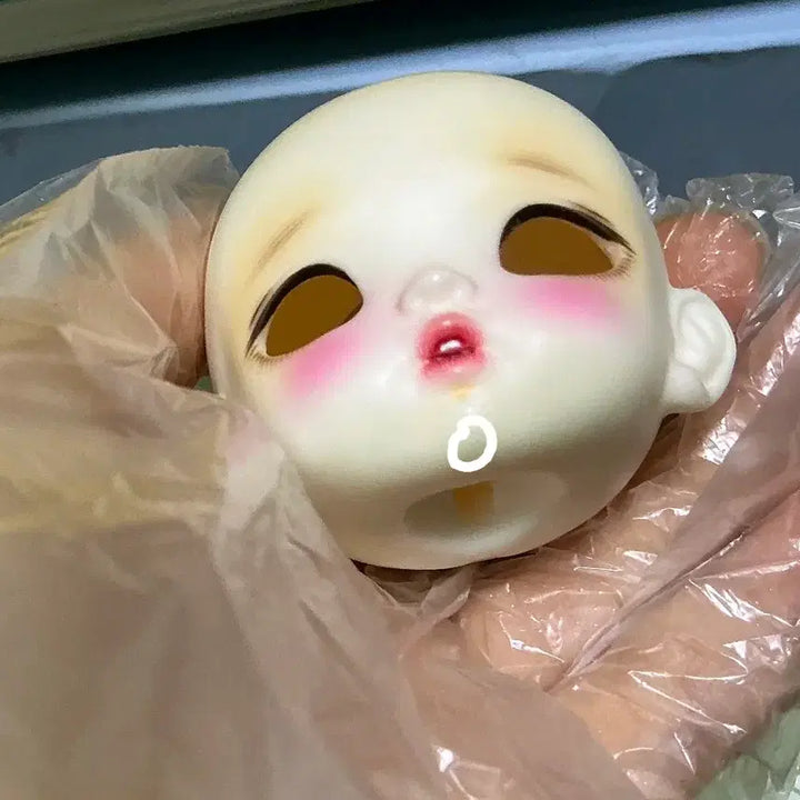 [BUNJANG] Chicabi Butter Head 16cm Ball-Jointed Doll Head / 치카비 버터 헤드 구관 헤드 16cm 포켓 구관 구체관절인형