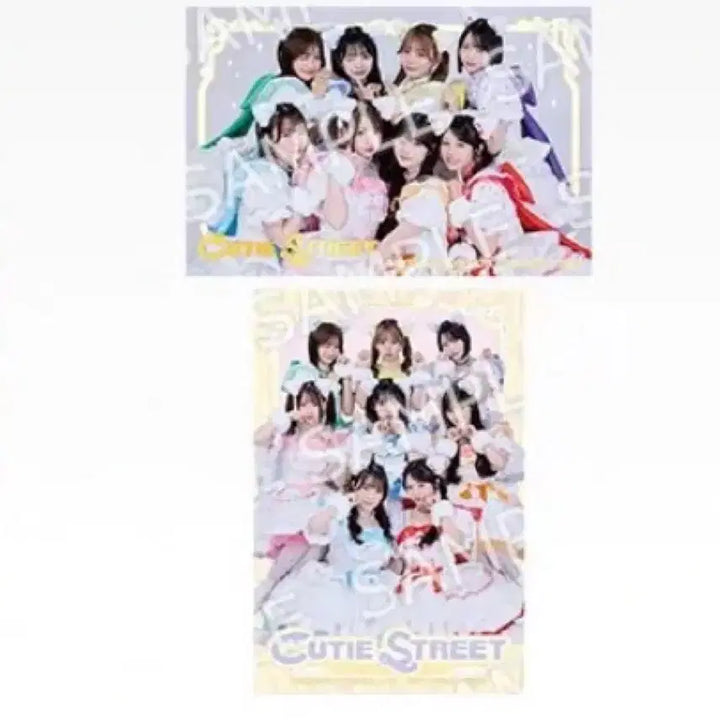 [BUNJANG] Cutie Street Kuji H Prize Collection Sticker / 큐티스트리트 쿠지 카와모토 에미루 D상 아크릴스탠드 H상 콜렉션 스티커