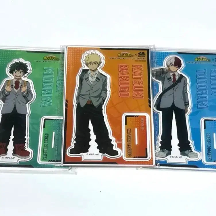 [BUNJANG] My Hero Academia Kurasushi Acrylic Stand Set - Shindoujo / 나히아 히로아카 쿠라스시 아크릴스탠드 신호등조 세트
