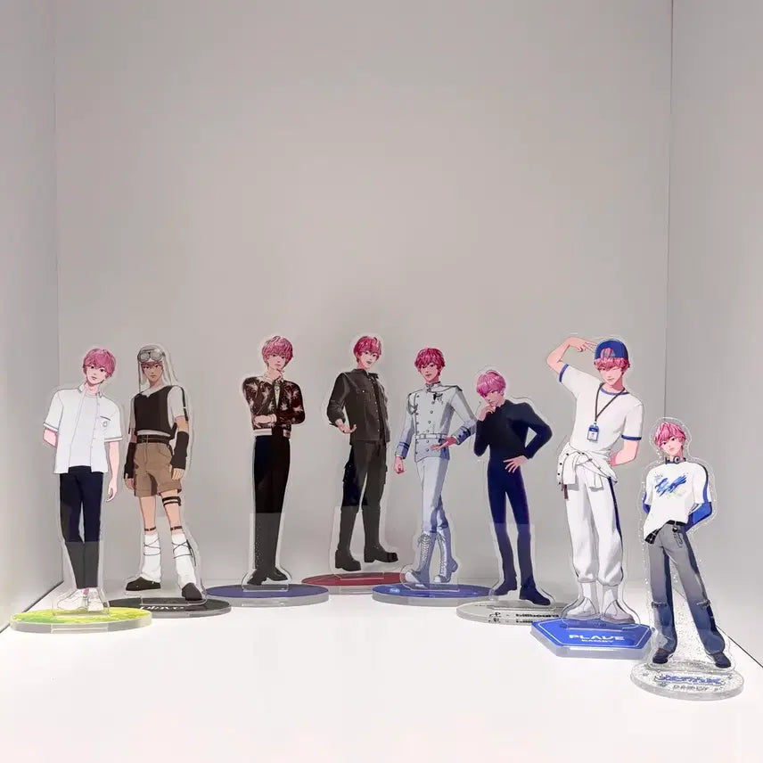 [BUNJANG] Plaive Bambi Acrylic Stand 8ea Bundle Set / 일괄)플레이브 밤비 아크릴스탠드 8개
