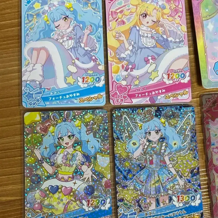 [BUNJANG] Aoi Inori Photo Card Bundle Set / 일괄)오네프리 부탁해 아이프리 아오이 이노리 포츄 카드+뒷장 코디? 덤