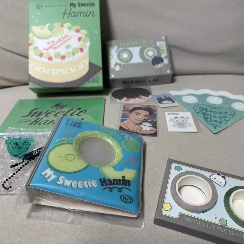 [BUNJANG] Hamin 2024 2025 Birthday Kit + Pop-up Card / 하민 2024 2025 생일키트 + 팝업 카드