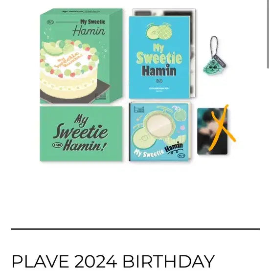 [BUNJANG] Hamin 2024 2025 Birthday Kit + Pop-up Card / 하민 2024 2025 생일키트 + 팝업 카드