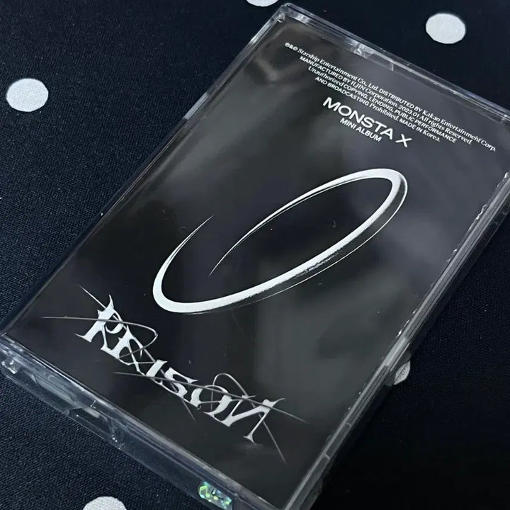 [BUNJANG] MONSTA X Reason Ver. A Cassette Tape / 몬스타엑스 리즌 뷰라 카세트 테이프
