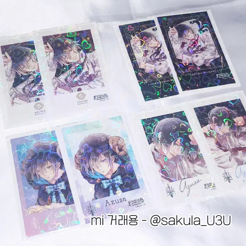 [BUNJANG] Diabolik Lovers Azusa Cheki Bundle Set / 디아러버 디아볼릭 러버즈 아즈사 체키 일괄-1