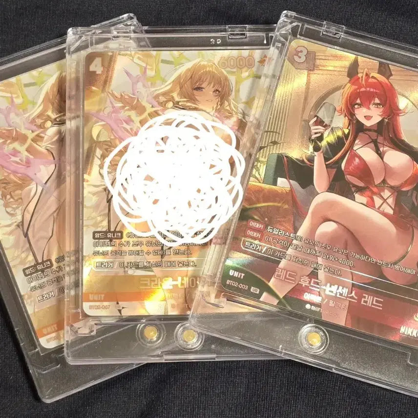 [BUNJANG] Nibel Arena Crown Red Hood UR Card Set (3) / 니벨아레나 크라운 레드후드 ur 3장