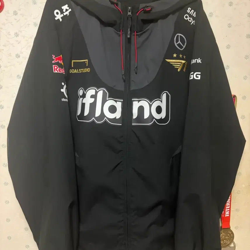[BUNJANG] T1 2023 Worlds Jacket Faker Marked XL / 티원 2023 월즈 자켓 페이커 마킹 판매