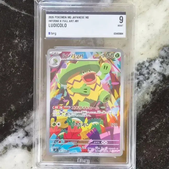 [BUNJANG] Pokemon Card Lopunny Inferno AR Graded 9 Mint / (일판)포켓몬카드 로파파 인페르노ar