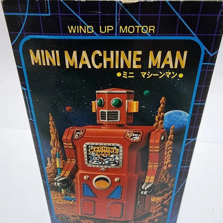 [BUNJANG] Masudaya Mini Machine Man Wind-Up Robot / 마스다야 미니 머신맨 윈드업 로봇