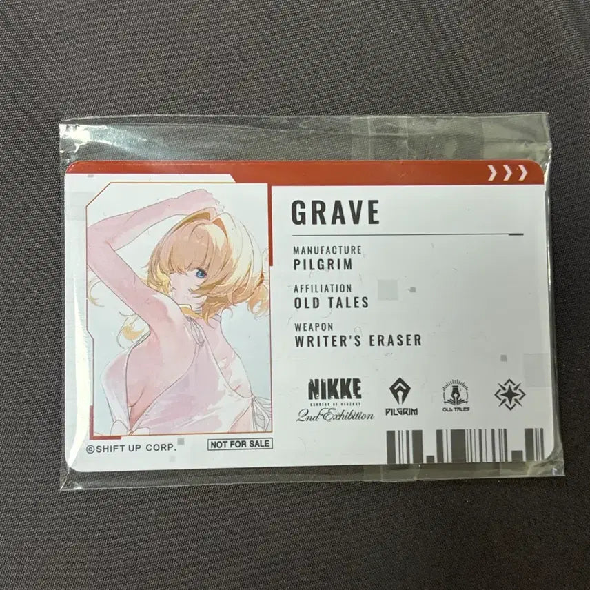 [BUNJANG] Goddess of Victory: Nikke Exhibition Grave POB Card / 승리의 여신 니케 전시회 그레이브 특전 카드