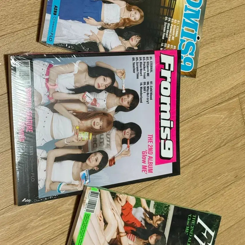 [BUNJANG] fromis_9 2nd Album Glow ME Photobook Version Set (Sealed) / 프로미스나인 2집 앨범 Glow ME 글로우미 미개봉 3종 세트