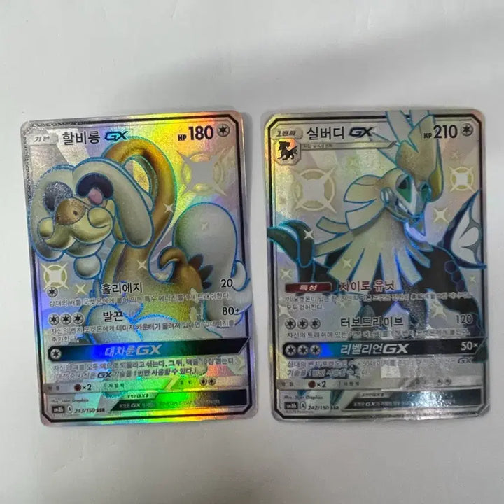 [BUNJANG] Pokémon Card Silvally &amp; Garchomp SSR SM8b / 포켓몬 카드 실버디 할비룡 SSR sm8b