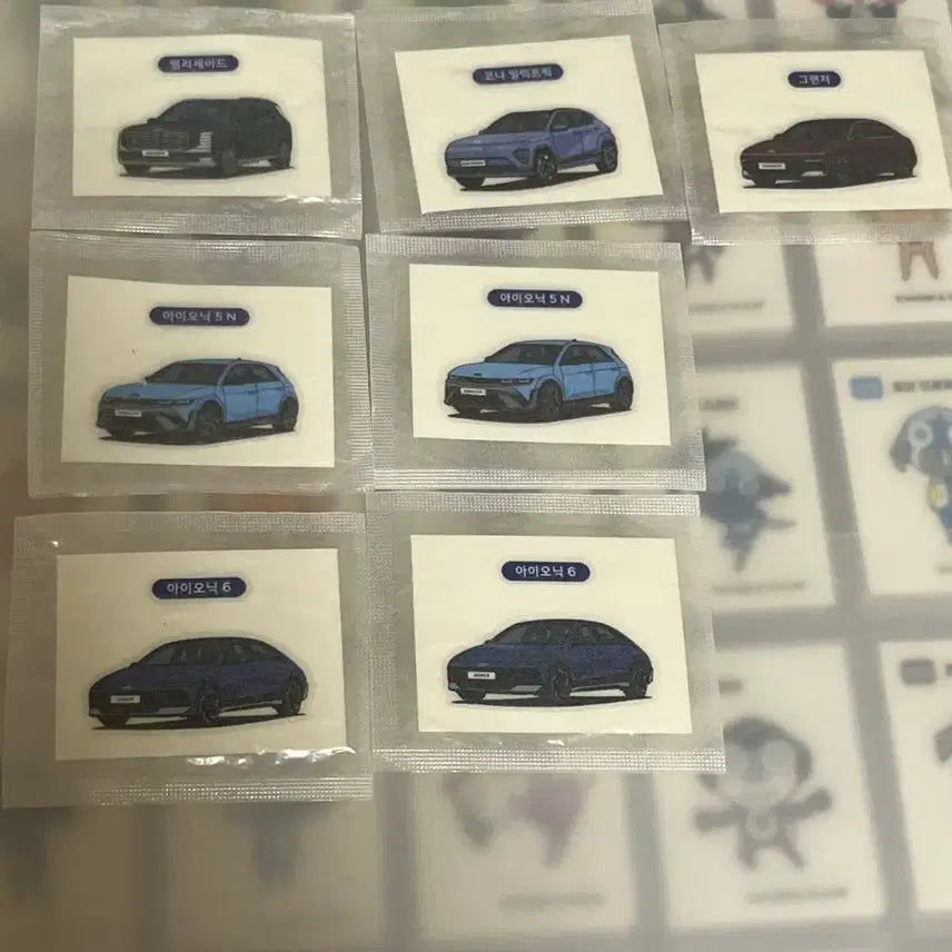 [BUNJANG] Bread Tag Sticker Collection / 현차는 빵빵 띠부씰 교환 구매