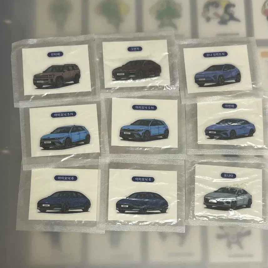 [BUNJANG] Bread Tag Sticker Collection / 현차는 빵빵 띠부씰 판매