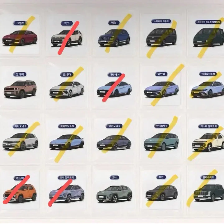 [BUNJANG] Bread Tag Sticker Collection / 현차는 빵빵 띠부씰 교환 구매