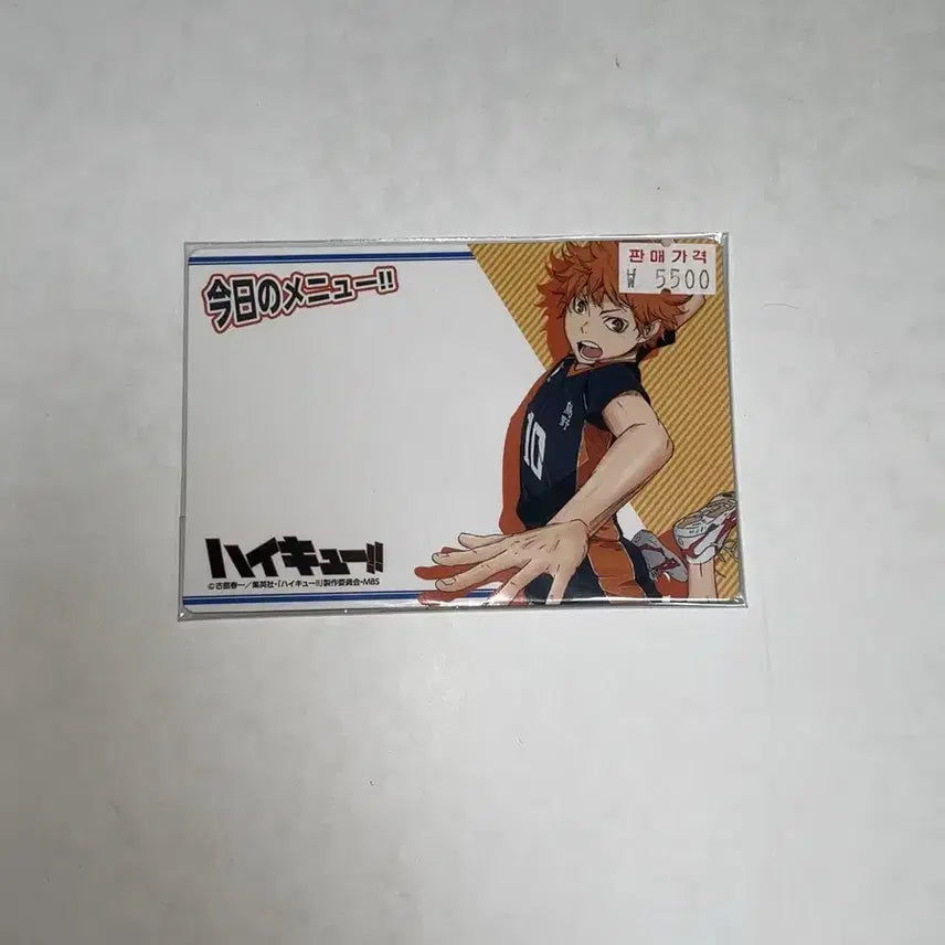[BUNJANG] Haikyu!! Shoyo Hinata Whiteboard Magnet / 하이큐 히나타 쇼요 화이트보드 마그넷 자석