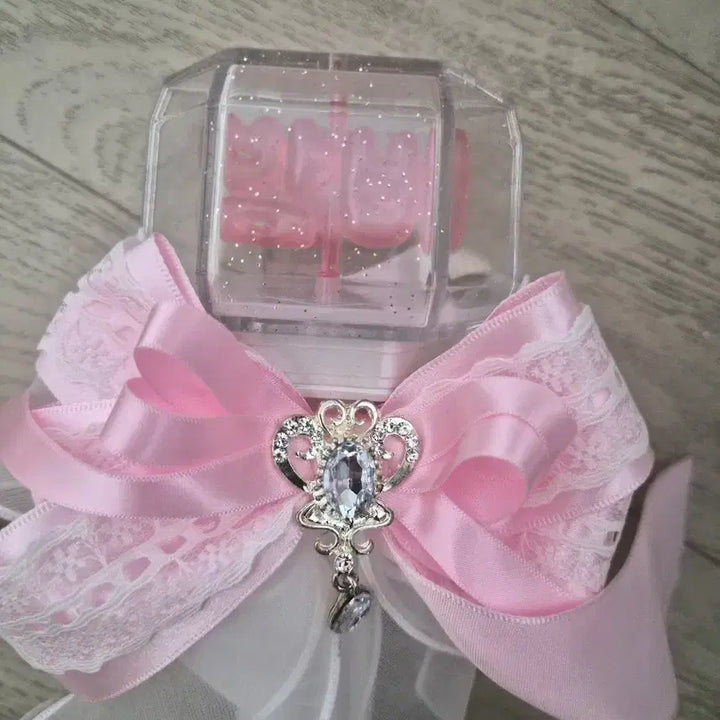 [BUNJANG] PLAVE Bambi Ver. Lightstick Set with Parts and Ribbon / 플레이브 응원봉 + 밤비 파츠 + 리본