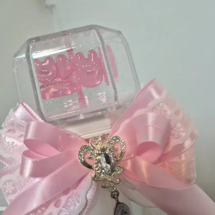 [BUNJANG] PLAVE Bambi Ver. Lightstick Set with Parts and Ribbon / 플레이브 응원봉 + 밤비 파츠 + 리본