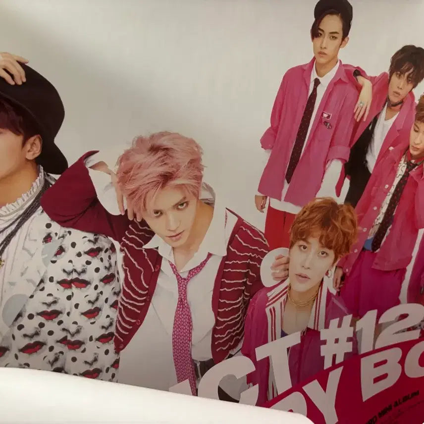 [BUNJANG] NCT 127 Cherry Bomb Poster Taeyong Haechan Mark / NCT127 체리밤 포스터 태용 해찬 마크 엔시티