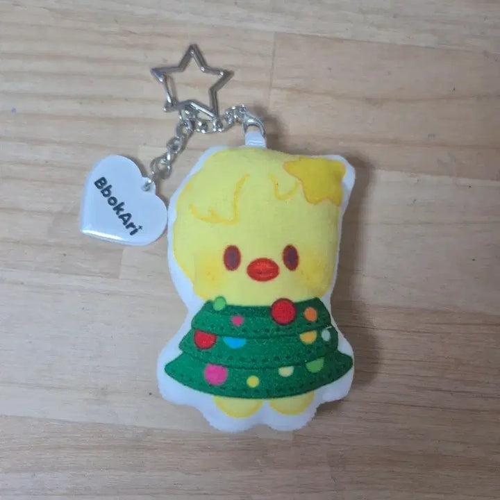 [BUNJANG] Stray Kids Felix Bbok Ari Cushion Keyring Santa / 스키즈 뽁아리 쿠션 키링 필릭스 산타